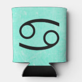 占星術がんサイン、カニのシンボルクーラーボックス 缶クーラー (裏面)