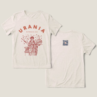 占星術のムーサ、ウラニアTシャツ トライブレンドTシャツ