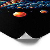 占星術の占星術サインピセス〔占星術の〕十二宮図 ポスター (角)