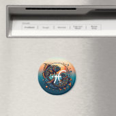 占星術の占星術サインピセス〔占星術の〕十二宮図 マグネット (インサイチュ (食洗機))