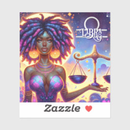 占星術の占星術サインリブラ〔占星術の〕十二宮図 シール