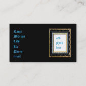 占星術の名刺 名刺 (裏面)