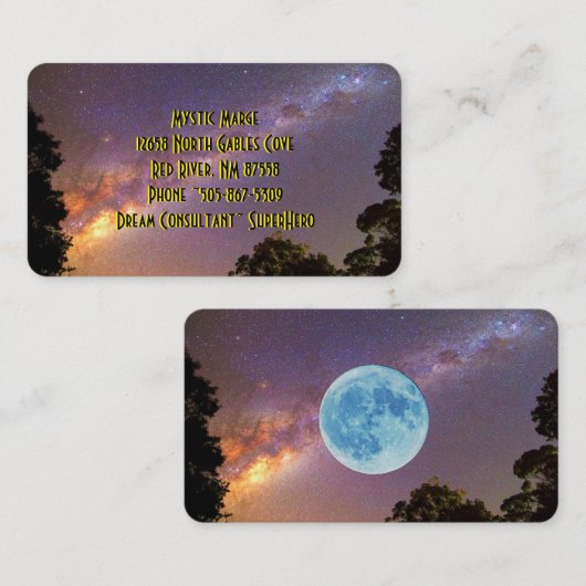 占星術の名刺 名刺 (正面/裏面)