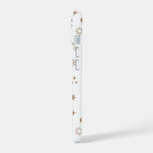 占星術の星のパターン iPhone 15ケース (左側面)