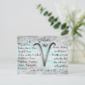 占星術の看板はがき ポストカード (スタンド正面)