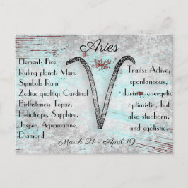 占星術の看板はがき ポストカード