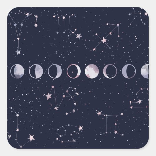 占星術の空 スクエアシール (正面)