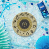 占星術の車輪の紙皿 ペーパープレート (パーティー)