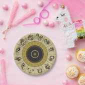 占星術の車輪の紙皿 ペーパープレート (パーティー)