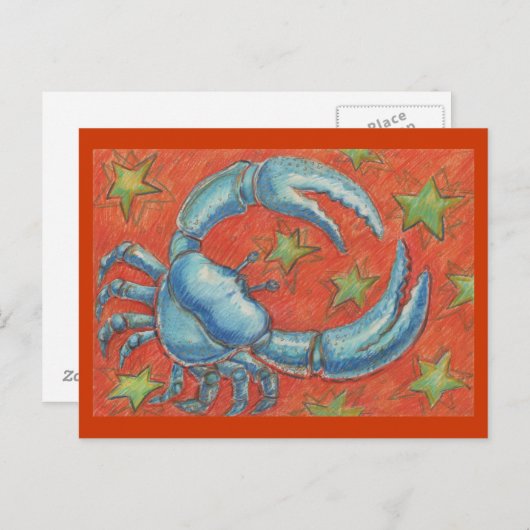 〔占星術の〕十二宮図がん葉書 ポストカード (正面/裏面)