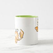 〔占星術の〕十二宮図がん ツートーンマグカップ (中央)