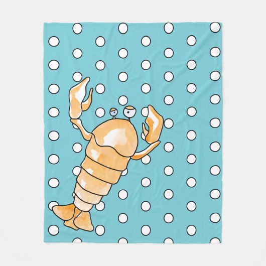 〔占星術の〕十二宮図がん フリースブランケット (正面)