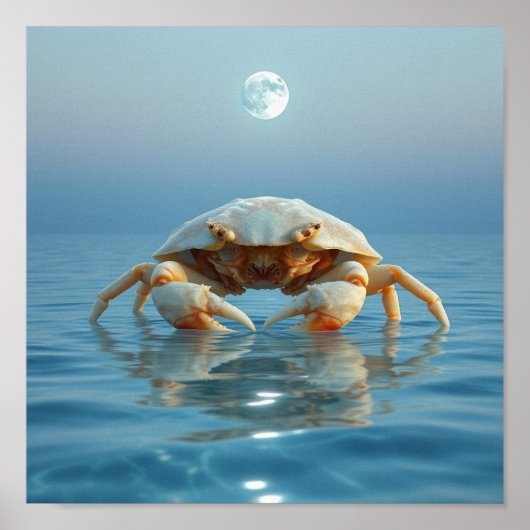 〔占星術の〕十二宮図がん ポスター (正面)