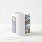 (占星術の)十二宮図のアクエリアス コーヒーマグカップ (中央)