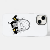 〔占星術の〕十二宮図のサインとマッチするペット。レオ – チキン.w Case-Mate iPhoneケース (裏面 (横))