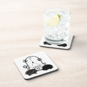 〔占星術の〕十二宮図のサインとマッチするペット。癌 – Hedgehog.w コースター (右側)