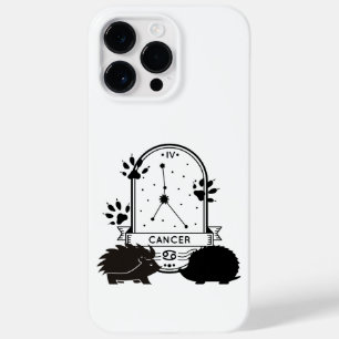 〔占星術の〕十二宮図のサインとマッチするペット。癌 – Hedgehog.w Case-Mate iPhone 14 Pro Maxケース