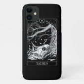 〔占星術の〕十二宮図のサインTaurusタロットカードケース – メイトiPhone Ca Case-Mate iPhoneケース (裏面)