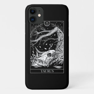 〔占星術の〕十二宮図のサインTaurusタロットカードケース – メイトiPhone Ca iPhone 11 ケース