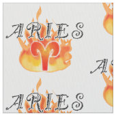 (占星術の)十二宮図のシンボルや象徴: 牡羊座 ファブリック (クローズアップ)