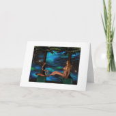 (占星術の)十二宮図のハッピーバースデーの~の《星座》乙女座 カード (正面)