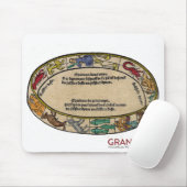 (占星術の)十二宮図のマウスパッド マウスパッド (マウス)