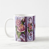 (占星術の)十二宮図のマグ-山羊座 コーヒーマグカップ (左)