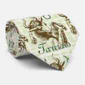 (占星術の)十二宮図の印のトーラスの記号 ネクタイ (ロール)