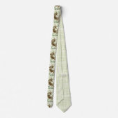 (占星術の)十二宮図の印のトーラスの記号 ネクタイ (裏面)