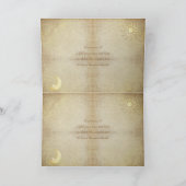 (占星術の)十二宮図の印の蟹座の挨拶およびNotecards カード (内部)