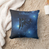 (占星術の)十二宮図の印の《星座》乙女座 クッション (ブランケット)