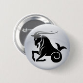 (占星術の)十二宮図の山羊座 缶バッジ (正面&裏面)