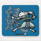 (占星術の)十二宮図の戦士: ラットの年 マウスパッド (正面)