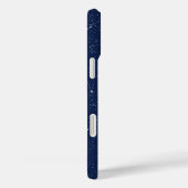 〔占星術の〕十二宮図の星座とダークブルーの星空 Case-Mate iPhoneケース (裏面 / 右)