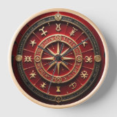「〔占星術の〕十二宮図の禁令」 壁時計 (正面)