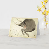 〔占星術の〕十二宮図の署名：ターラスのグリーティングカード カード (黄色い花)