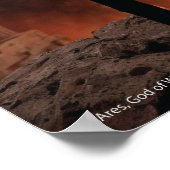 〔占星術の〕十二宮図の電源:牡羊座 ポスター (角)