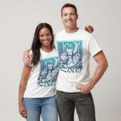 (占星術の)十二宮図の魚類のワイシャツ Tシャツ (ユニセックス)