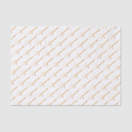 (占星術の)十二宮図の"アクエリアス"の金ゴールドの原稿のティッシュペーパー 薄葉紙