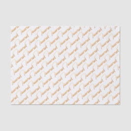 (占星術の)十二宮図の"トーラス"の金ゴールドの原稿のティッシュペーパー 薄葉紙