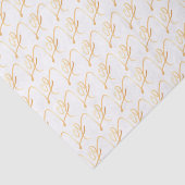 (占星術の)十二宮図の"レオ"の金ゴールドの原稿のティッシュペーパー 薄葉紙 (詳細)