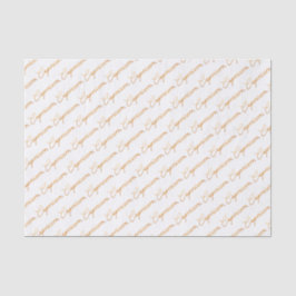 (占星術の)十二宮図の"山羊座"の金ゴールドの原稿のティッシュペーパー 薄葉紙