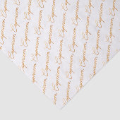 (占星術の)十二宮図の"山羊座"の金ゴールドの原稿のティッシュペーパー 薄葉紙 (詳細)