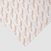 (占星術の)十二宮図の"牡羊座"の金ゴールドの原稿のティッシュペーパー 薄葉紙 (詳細)