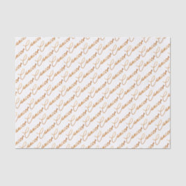 (占星術の)十二宮図の"蟹座"の金ゴールドの原稿のティッシュペーパー 薄葉紙