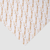 (占星術の)十二宮図の"蟹座"の金ゴールドの原稿のティッシュペーパー 薄葉紙 (詳細)