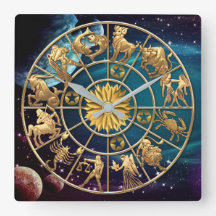 (占星術の)十二宮図はカスタムな4メンバー家族の金ゴールドの星に署名します