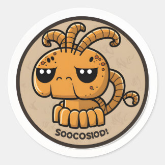 〔占星術の〕十二宮図アカデミーのシール ラウンドシール