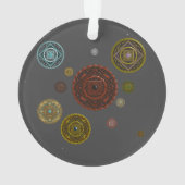 〔占星術の〕十二宮図アクリルオーナメント オーナメント (裏面)