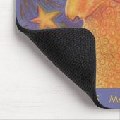 〔占星術の〕十二宮図アリスマウスの日付 マウスパッド (コーナー)